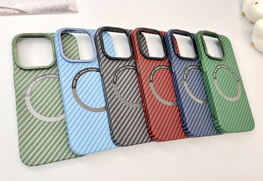 Capas MagSafe em várias cores
